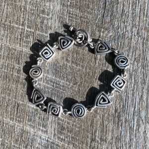 Silpada Sterling a sliver Geometric Bracelet